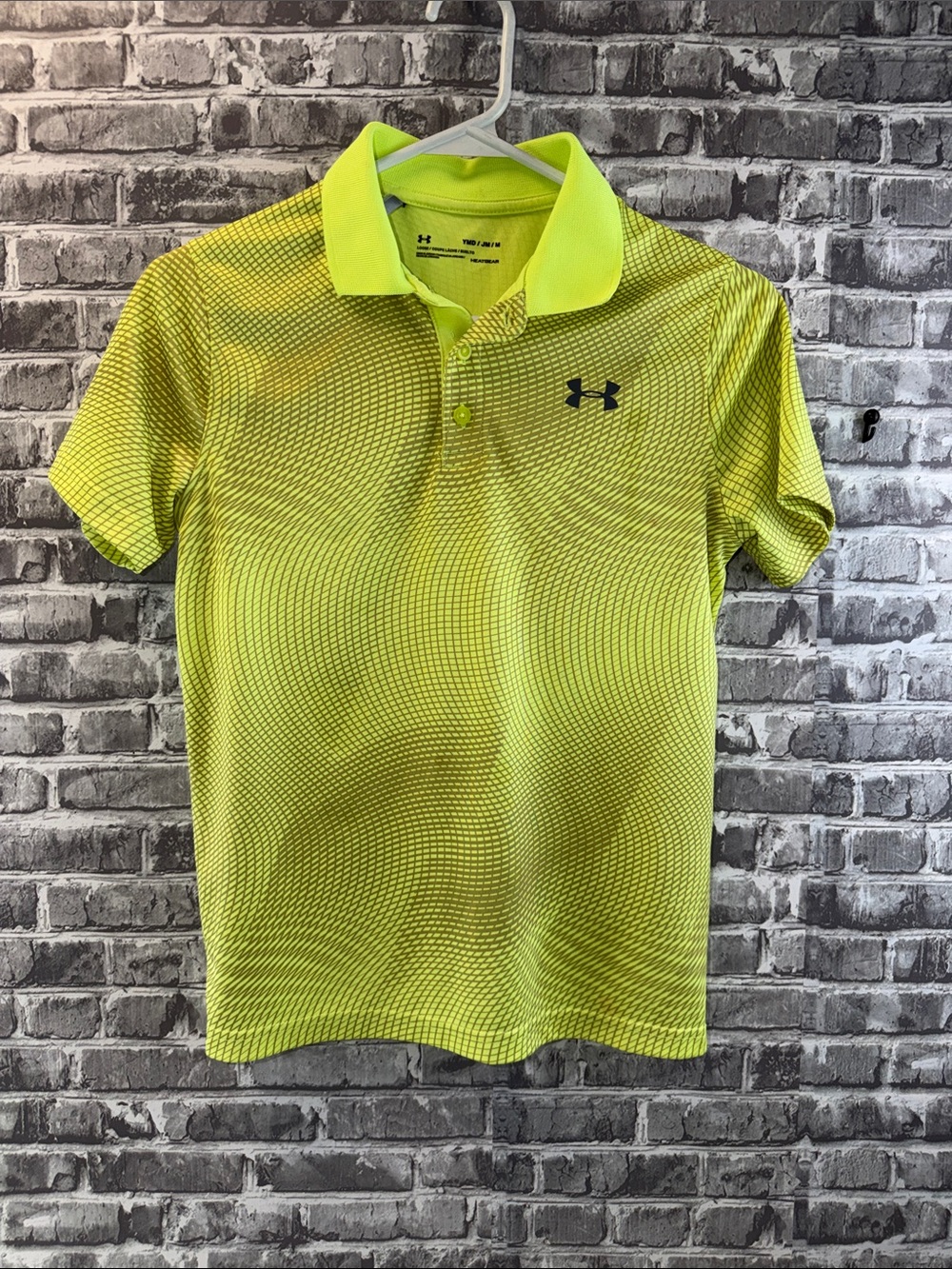 Under Armour Neon Yellow Boys' Performance Polo